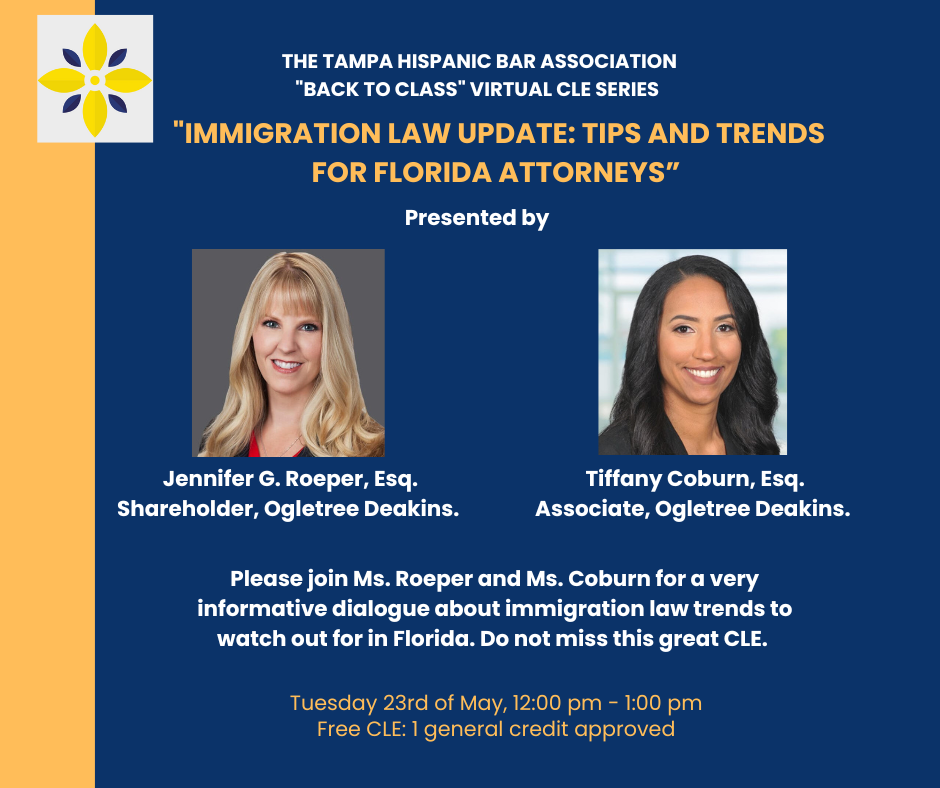 Free CLE: Immigration Law Update: Tips and Trends for Florida Attorneys