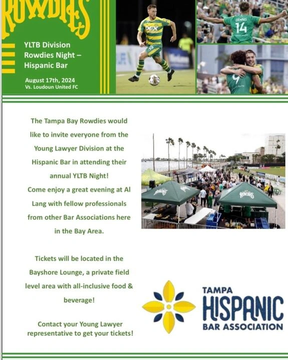 YLTB Division Rowdies Night – Hispanic Bar